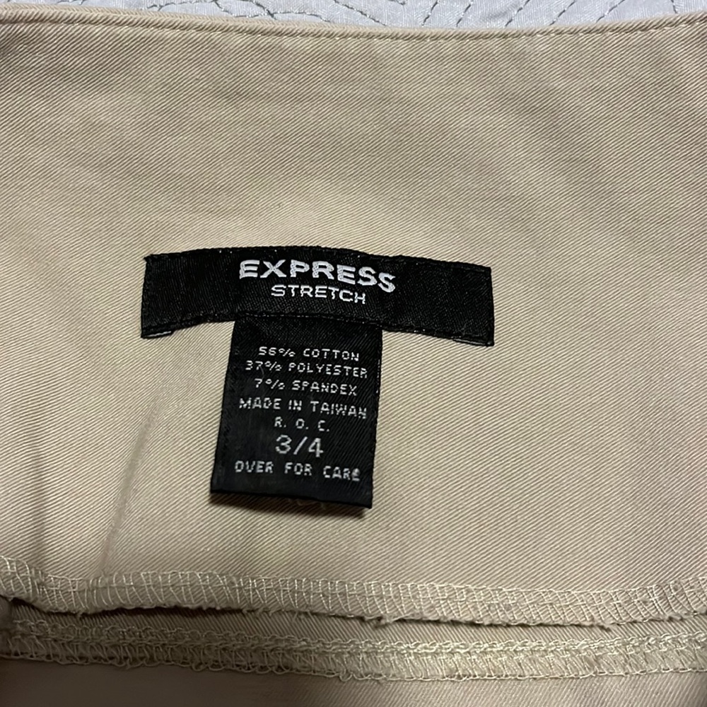 Express Stretch Size 3/4 With Out Tags - image 6
